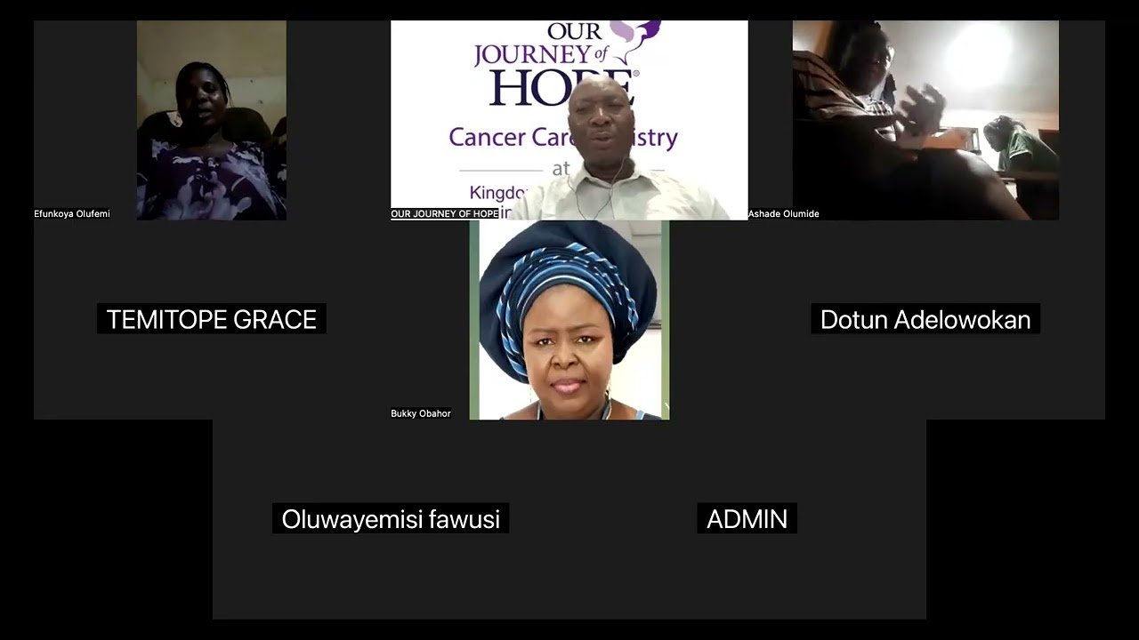 CANCER CARE MINISTRY TRAINING - WK 1